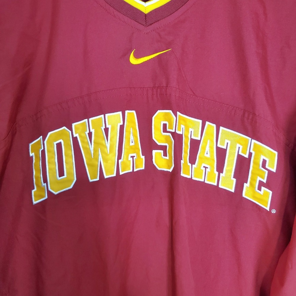 Vintage Nike Iowa State Cyclones University Pullover Mens XL Windbreaker Jacket - Picture 2 of 9